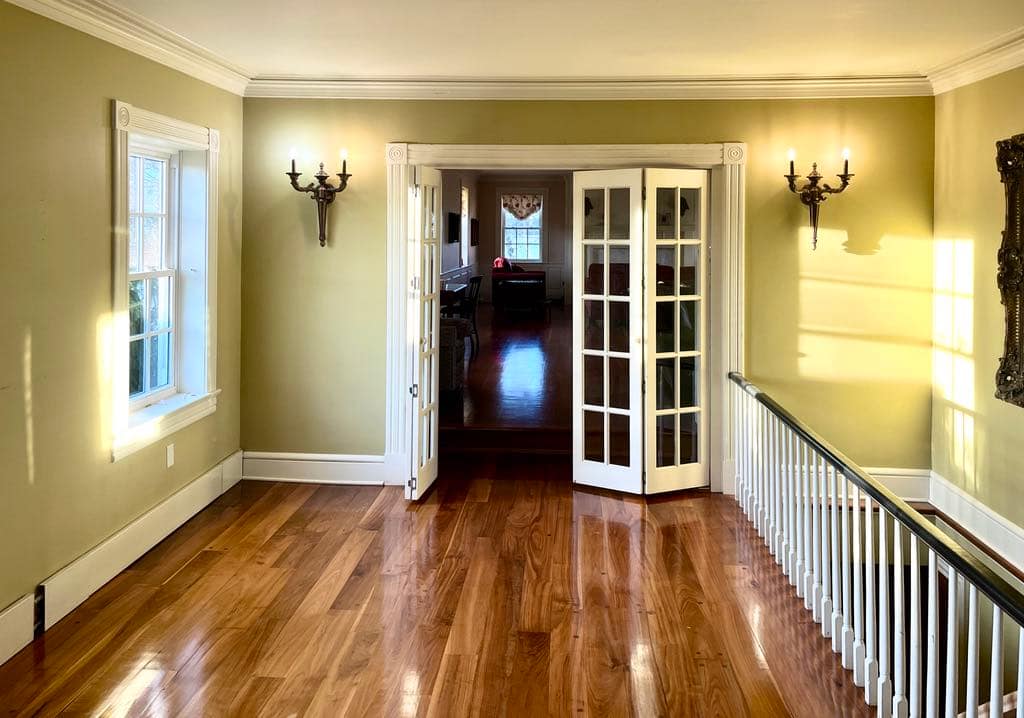 before photo of a painted foyer before photo of a painted foyer